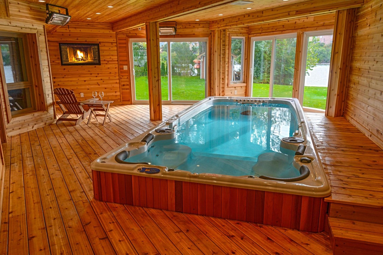 SelfCleaning Swim Spa 19FX Swim spa Swim spa Hydropool.dk